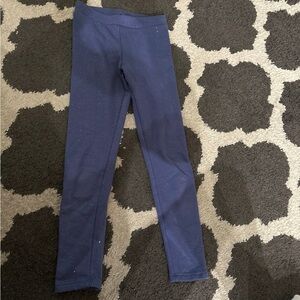 Cozy lined girls leggings